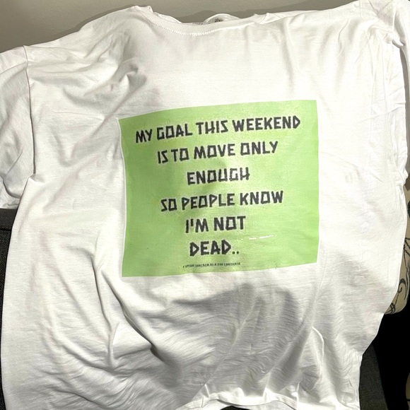 Men’s Xl short sleeve T-shirt in White - Picture 1 of 1